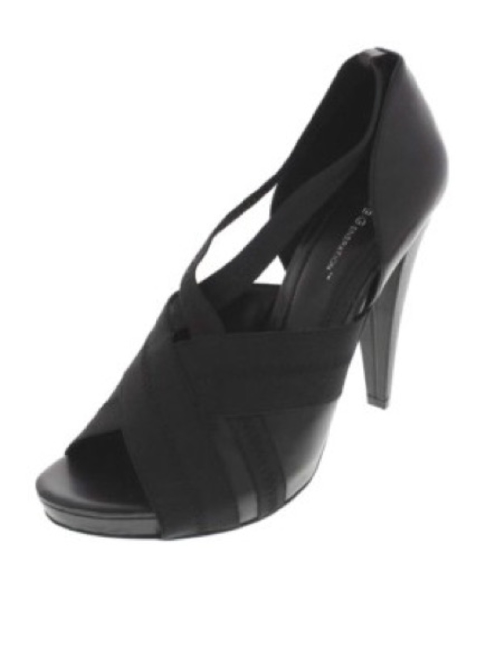 Bcbgeneration Angelique Black Strappy High Heel Sandal - Women